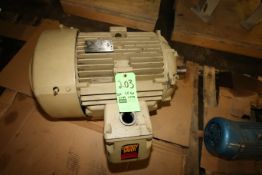 Siemens 100 hp Induction Motor, Frame #444T, 230 V, 3 Phase (LOCATED IN IOWA, FOB INCLUDED WITH SALE