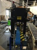Lid Closer with two sets of conveyors each with separate controller and easy high adjustment,