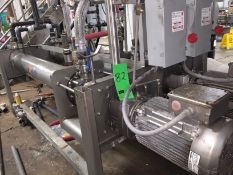 APV Stainless Steel Dual Line Votator Scrape Surface Heat Exchanger, comes with separate drives -
