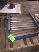 Lot of (2) 30" Wide, Approx. 36" Long Heavy Duty Roller Conveyor (LOCATED IN IOWA, FOB INCLUDED WITH