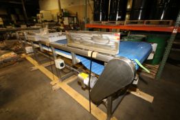 Approx.. 14 ft. 7" L S/S Power Belt Conveyor with 30" Intralux Type Belt, Drive and Controls (