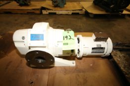 Leybold Ruvac 1.5 hp Rotary Vacuum Pump, Model WAU251, Cat #91-721-1 with 2-1/2" Flanged Head, 200/