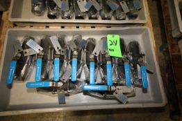 New Marwin 2" Steel Weld Type Ball Valves, Model MV87-42 with 316 S/S Stem and Ball Never Used) (