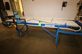 SpanTech 10 ft. L Power Belt Conveyor with Dual 24" W Belts for 25" W Total, Project #8080100 with