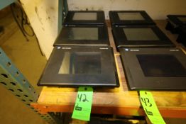 Allen Bradley 1000 Touchpad Display, Cat #2711-T10C8, Series D, Rev 8; Series C, Rev D and Series F