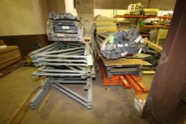 Assorted Equipto and Other Pallet Racking Uprights and Crossbraces