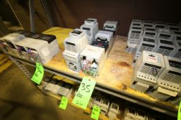 Allen Bradley 2 hp PowerFlex 40 and Other VFDs, (2) Bul 160, Series C and (3) Cat #22B-B8PON104,