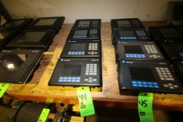 Allen Bradley PanelView 600 Touchpad Displays, (2) Cat #2711-B6C10, Ser B, Rev J and Rev L and Ser
