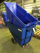 Rubbermaid Commercial Products Portable Trash Dumpsters (Tag #1126013 and #1126015)