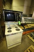 Amana Radarranger 4-Burner Self-Cleaning Electric Stove/Oven/Microwave