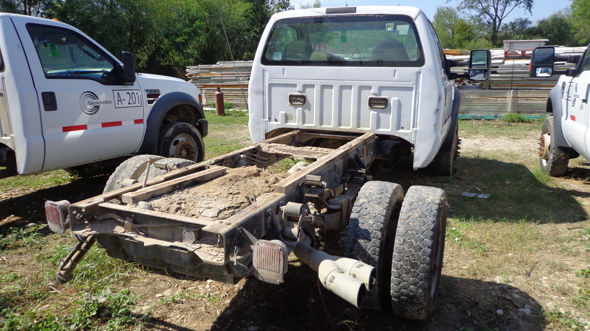 2008 Ford F-550 Super Duty Single Cab Truck, 4x4,V8 Power Stroke Turbo Diesel Engine, Automatic - Image 3 of 10