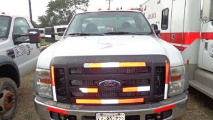 2009 Ford F-450 XL Super Duty Single Cab Truck, 4x4, V8 Power Stroke Turbo Diesel Engine,