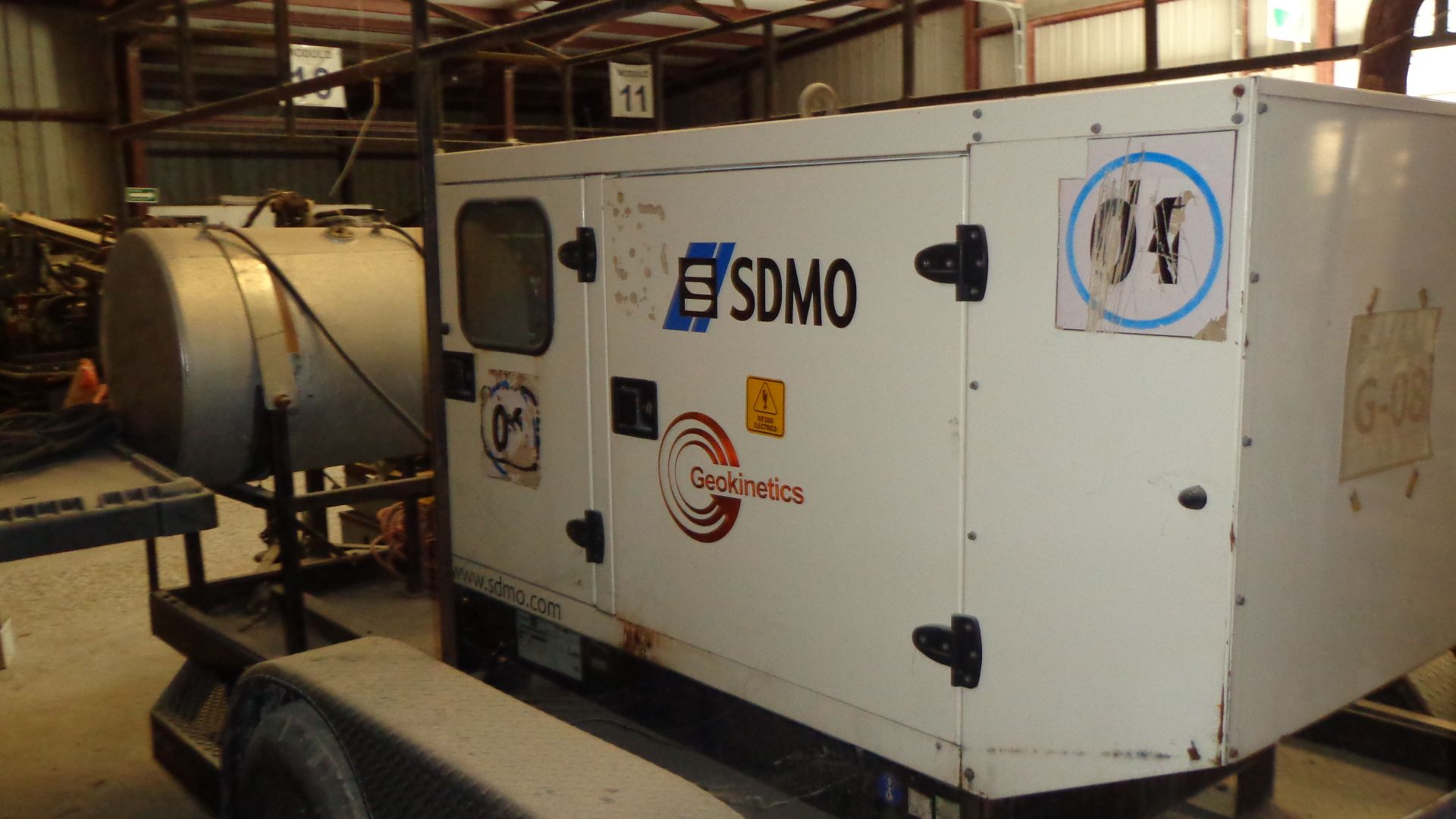 2007 SDMO Type J40U Generator with John Deere Engine, S/N J40U07026661, 175 KVA, 1800 RPM, 60 Hz, 50 - Image 3 of 6