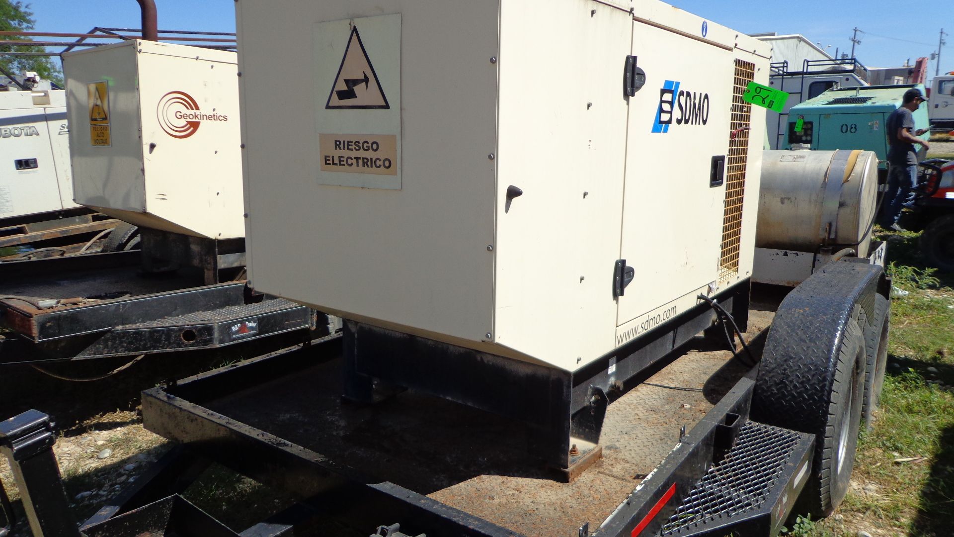 2007 SDMO Type J40U Generator with John Deere Diesel Engine, S/N J40U07026657, 50 KVA, 1800 RPM, - Image 2 of 7