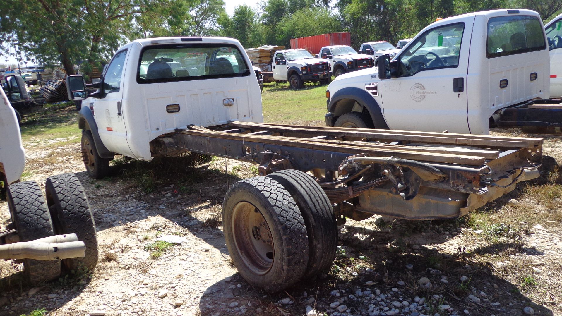 2008 Ford F-550 XL Super Duty Single Cab Truck,4x4, V8 Power Stroke Turbo Diesel Engine, Automatic - Image 4 of 11