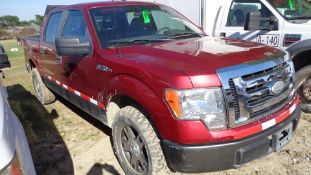 2009 Ford F-150 XL Crew Cab Pick Up Truck, 4x4,Gas Engine,  Automatic Transmission, 4 x 4, Approx. 6