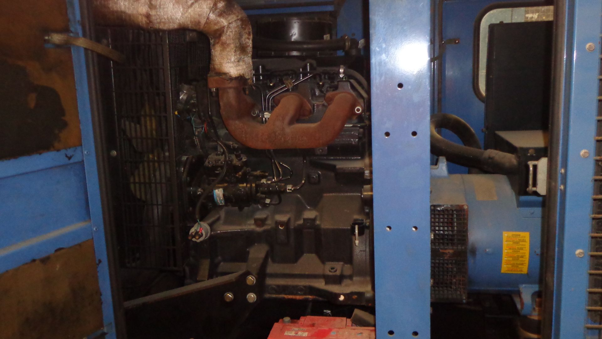 2008 SDMO Type J30U Generator with John Deere Diesel Engine, S/N J30U08011520, 35 KVA, 1800 RPM, - Image 2 of 6