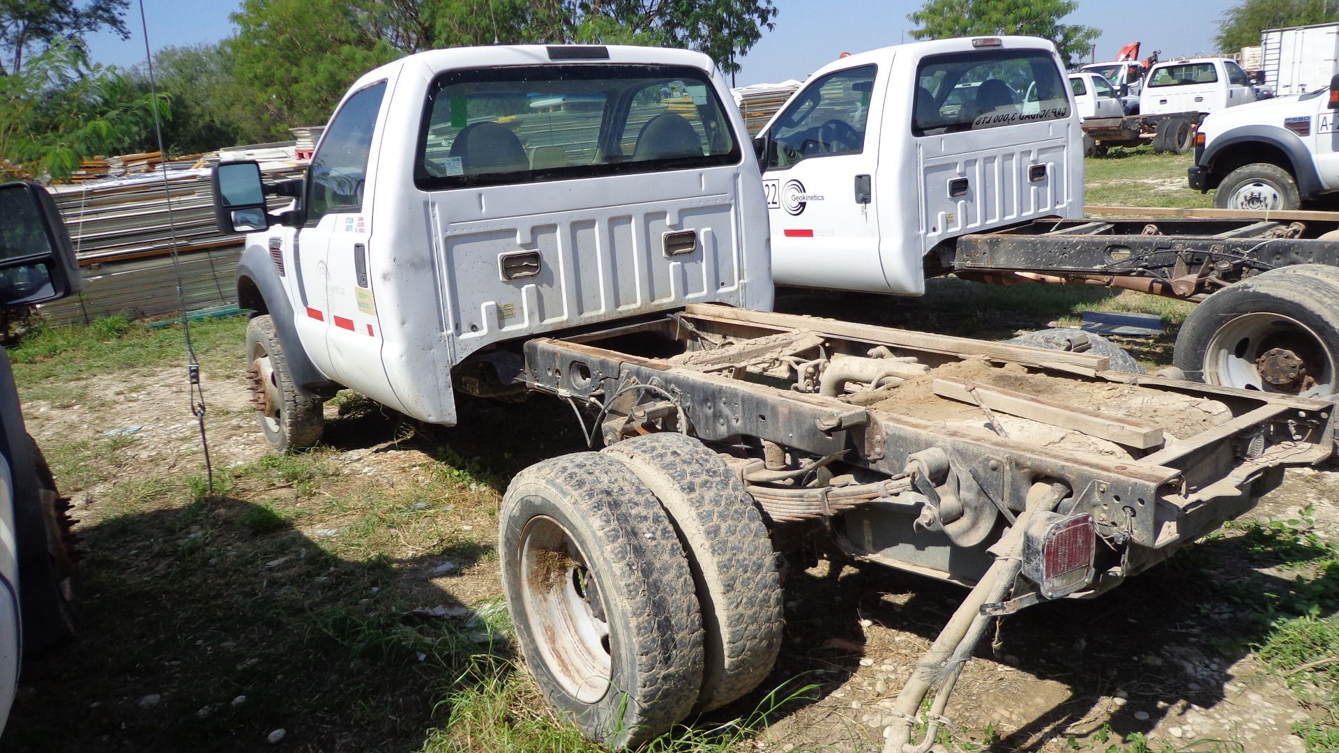 2008 Ford F-550 Super Duty Single Cab Truck, 4x4,V8 Power Stroke Turbo Diesel Engine, Automatic - Image 4 of 10