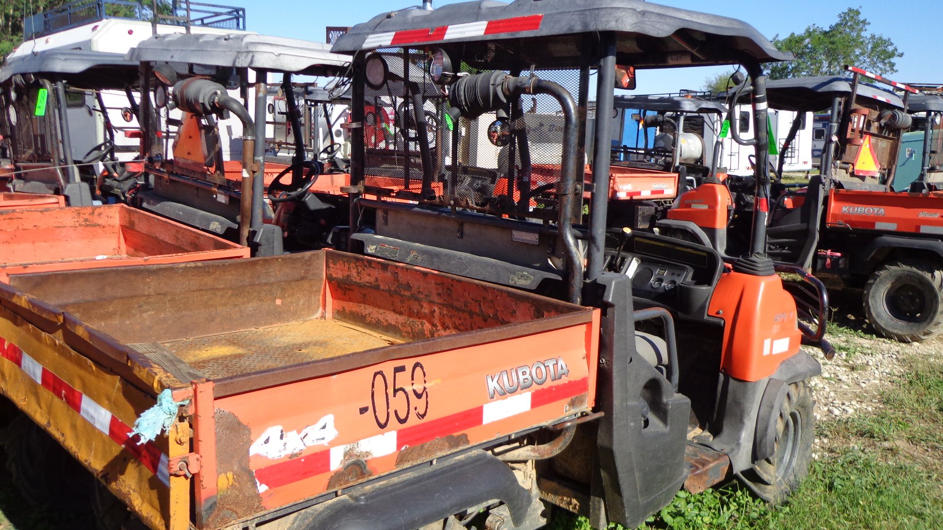 2007 Kubota Utility Vehicle, Model K-RTV-900A, S/N 78455, Diesel Powered, 8,916 Hours - Image 7 of 7