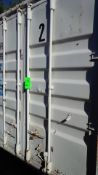 20' Steel Container, Double Door, Sold with Contents, Lockers, Truck Boxes, Tools and More