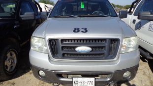 2008 Ford FX4 Lobo Single Cab Step Side Pick Up Truck, 4 x 4, Gas Engine,  Automatic Transmission,