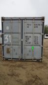 40' Steel Container, CSC Safety Approval F/BV/466094, S/N PRSU4067589, Max Gross Weight 67,200