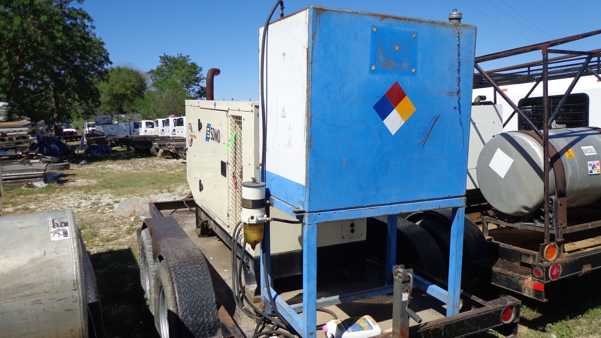 2007 SDMO Generator with John Deere Diesel Engine, S/N J40U07026660, Type J40U, 1800 RPM, 50 KVA, 40 - Image 3 of 6