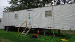 Trailer Utilized as Dormitory Living Space