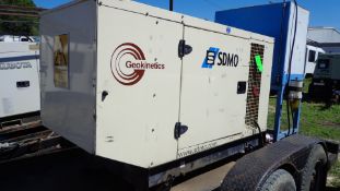 2007 SDMO Generator with John Deere Diesel Engine, S/N J40U07026660, Type J40U, 1800 RPM, 50 KVA, 40