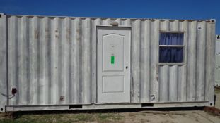 20' Steel Container Utilized as Offices