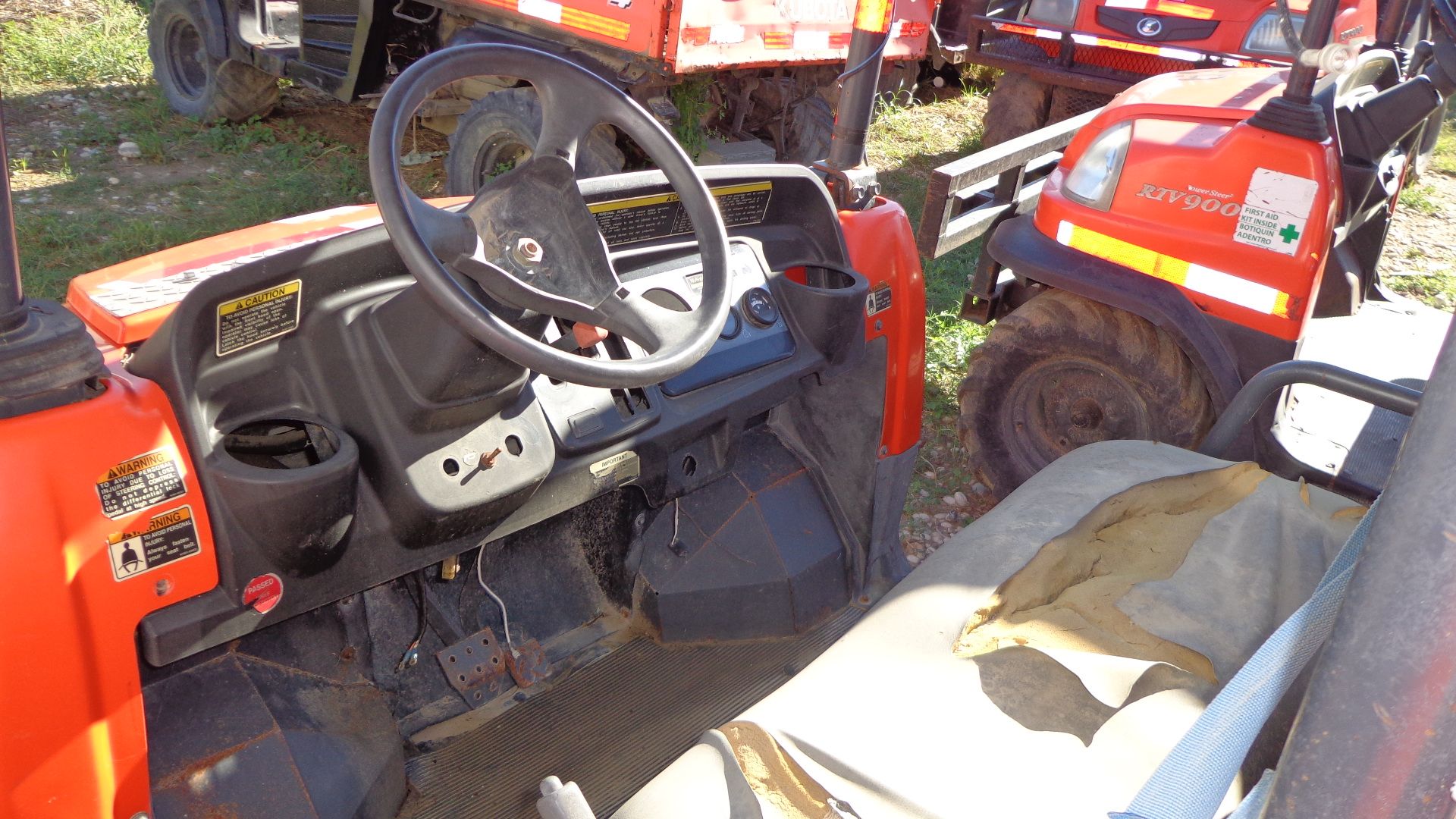 2008 Kubota Utility Vehicle, Model K-RTV-900A, S/N 28151, Diesel Powered, 6,583 Hours - Image 5 of 7