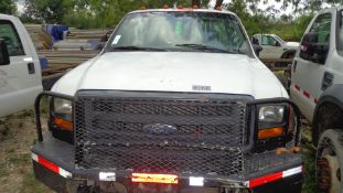 2007 Ford F-550 XL Super Duty Single Cab Truck,4x4, V8 Power Stroke Turbo Diesel Engine, Automatic
