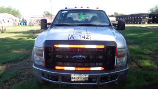 2009 Ford F-450 XL Super Duty Crew Cab Truck, 4x4,V8 Power Stroke Turbo Diesel Engine, Automatic