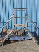 Ladder for passing over conveyor, Approx 6'Long X 3'Wide X 7'Tall (Located in NY)***NYINC***