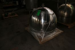 S/S Jacketed Kettle, 27" Deep x 38" Wide (Note: Missing Legs) (HSD-SALE PRICE INCLUDES FOB)(