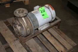 G and L Pumps 7 1/2 hp Centrifugal Pump, M/N SSH, 2" x 2 1/2" S/S Clamp Type Head (HSD-SALE PRICE