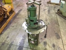 Barrel Mixer with Lightnin Mixer, Dual Props 27" Deep (Located in KY, Rigging Included in Sale