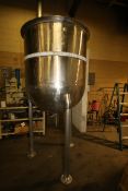 Approx.. 500 Gal. S/S Kettle/Tank with Filter Housing Insert, 2" Clamp Type Valve and Approx.. 50" H