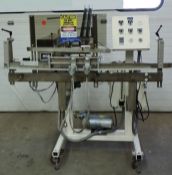 MGS Leaflet Inserter, Model 105-230, Serial 4057,  115 Volts, 1 Phase, 60 Hz, 15 Amp, Machine is