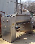 300 Gallon Twin Shaft Paddle Blender, Approx 40 Cu.Ft., Trough is Approx. 6'7" lgth. x 3' w x 2'6"