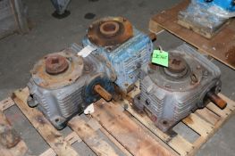 Spare Gear Boxes, Worked with Damrow 50,000 gal. Cheese Vats, 3-3 1/16" Bore, 50:1 Ratio (TJP-SALE