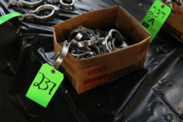 2" S/S Clamps (TJP-SALE PRICE INCLUDES FOB)(LOCATED IN PITTSBURGH, PA)