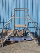 Ladder for passing over conveyor.  Approx 6'Long X 3'Wide X 7'Tall (Located in NY)***NYINC***