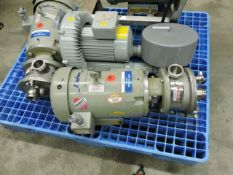 Pumps and Blower: Qty 2) Fristam Pumps 2.5" Inlet/Outlet, 9" Diameter Head, 7.5 Hp, 208-230/460 V,