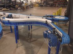 Spantech S Shape Conveyor with 3 ft each straight end and 4 feet mid section; and 5 Inch