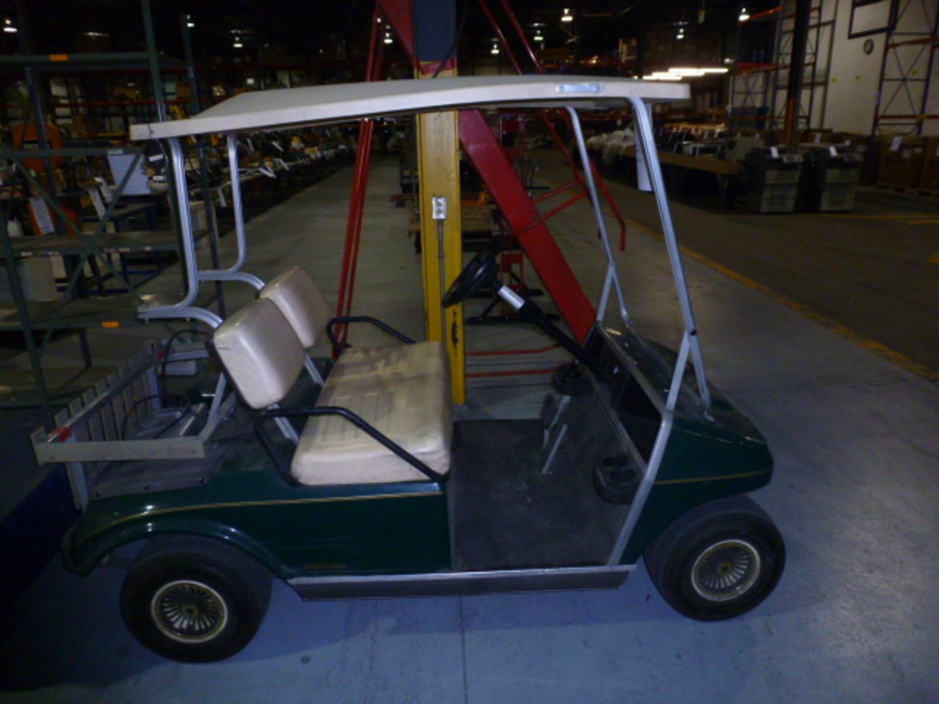 ELECTRIC GOLF CART W/CHARGER (CLUB CAR) - Image 4 of 4