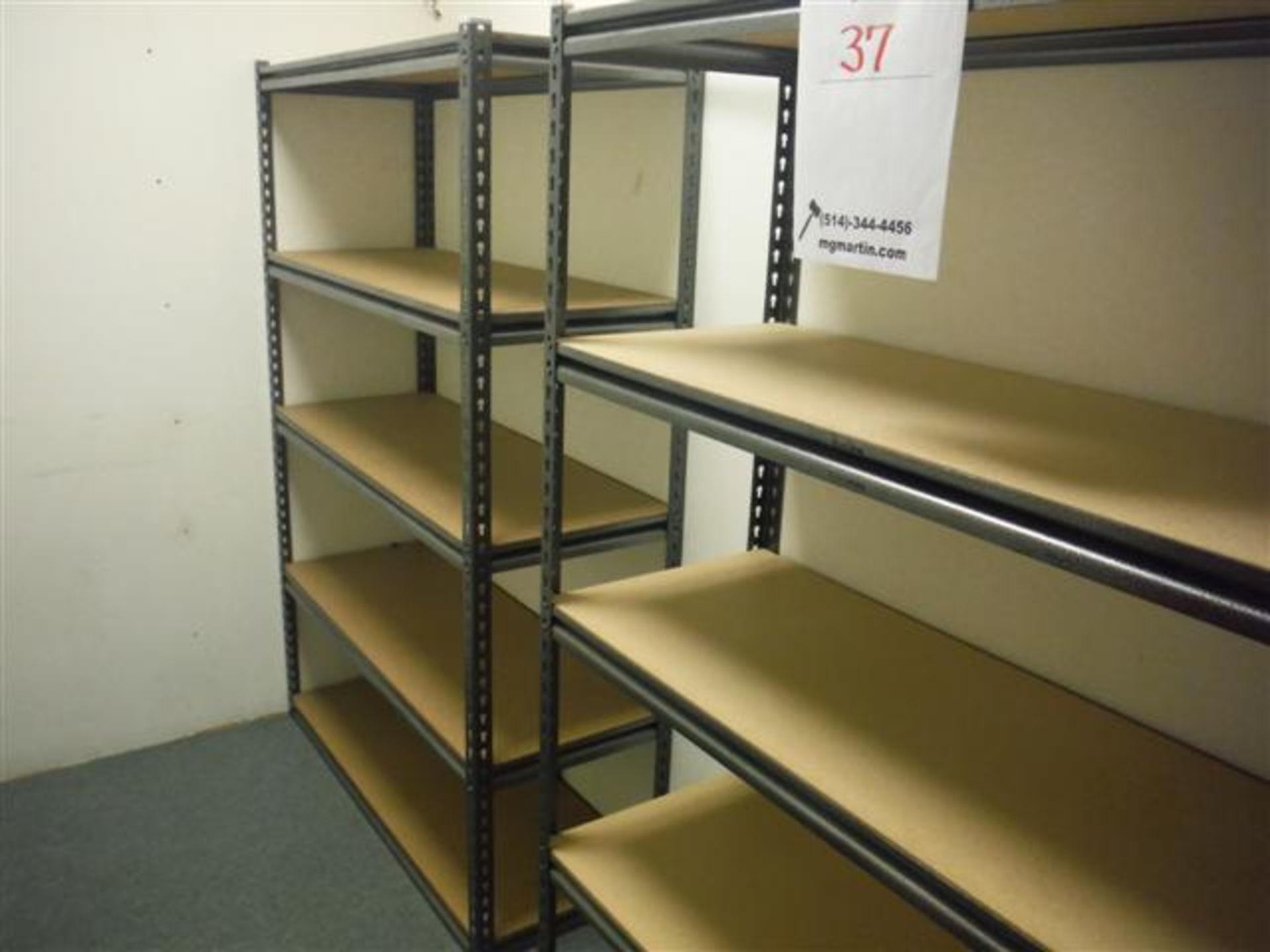 METAL SHELF UNITS