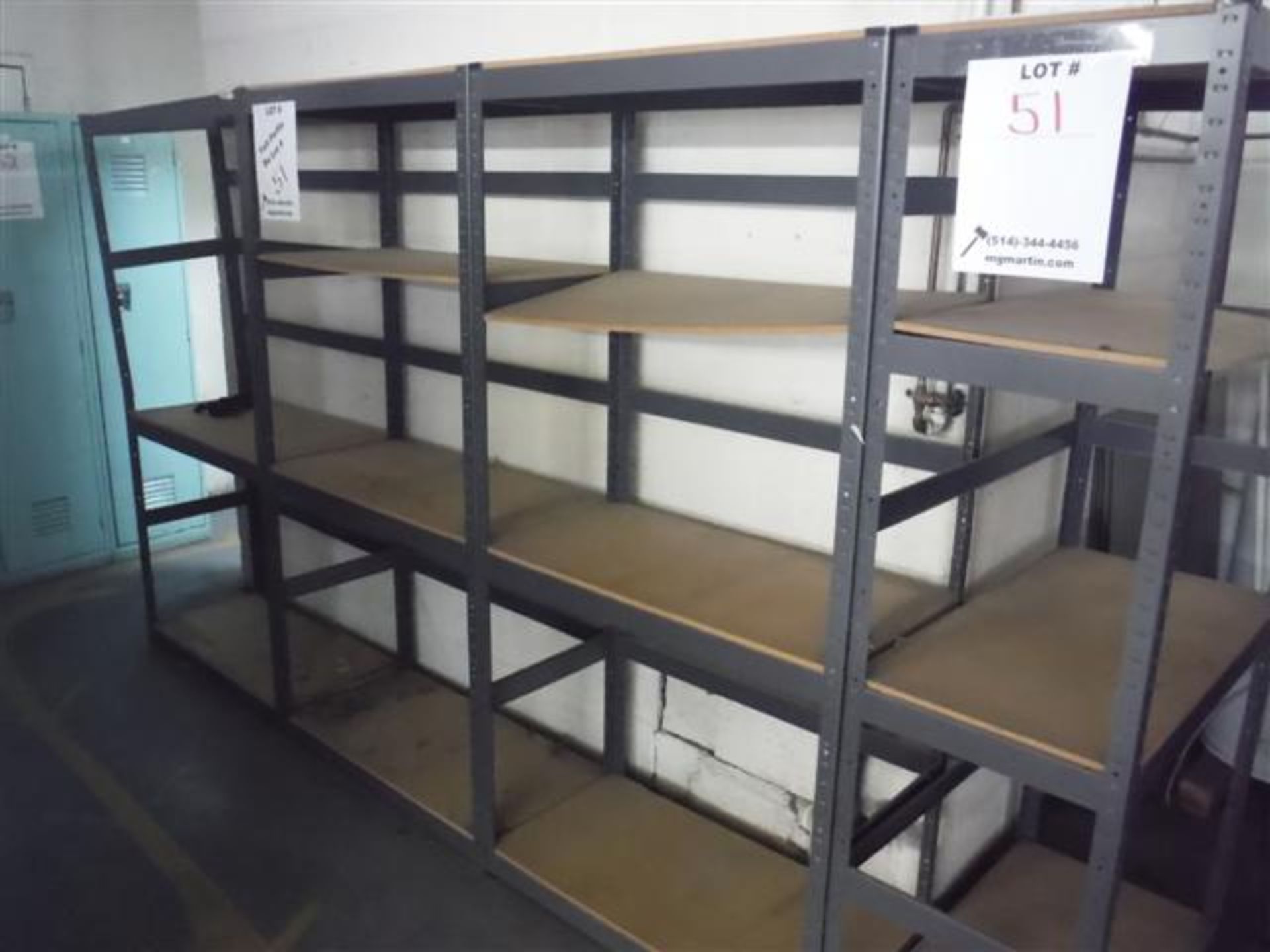 METAL SHELF UNITS