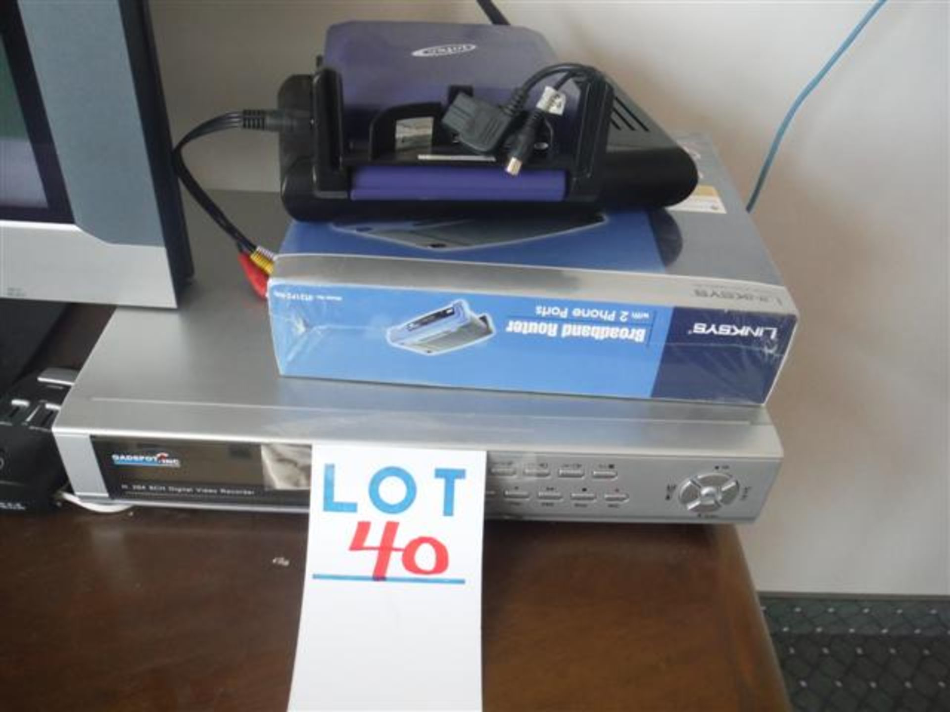 ASST'D VIDEO RECORDER, MODEM, ETC.Sold as a lot