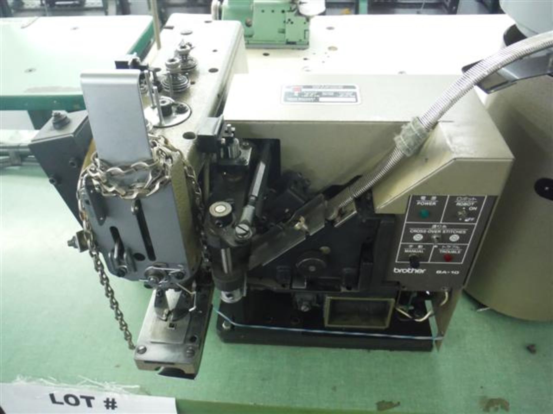 BROTHER BUTTON HOLE SEWING MACHINE #CB3-B917-51 - Image 2 of 4